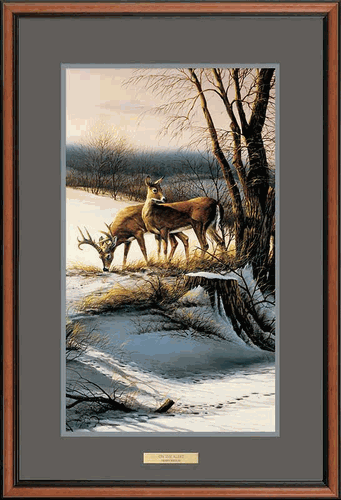 (image for) On the Alert Pinnacle Framed